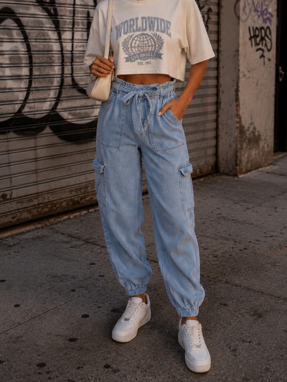 TGLA JOGGER style Jean cargo Pants